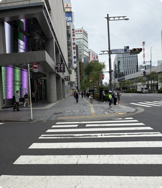 経路の写真 Step2
